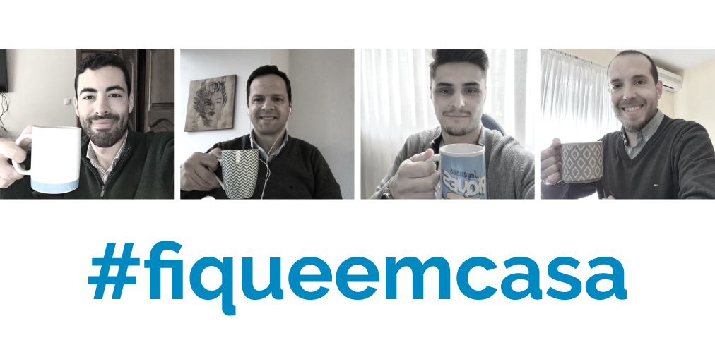 #EuFicoEmCasa em teletrabalho